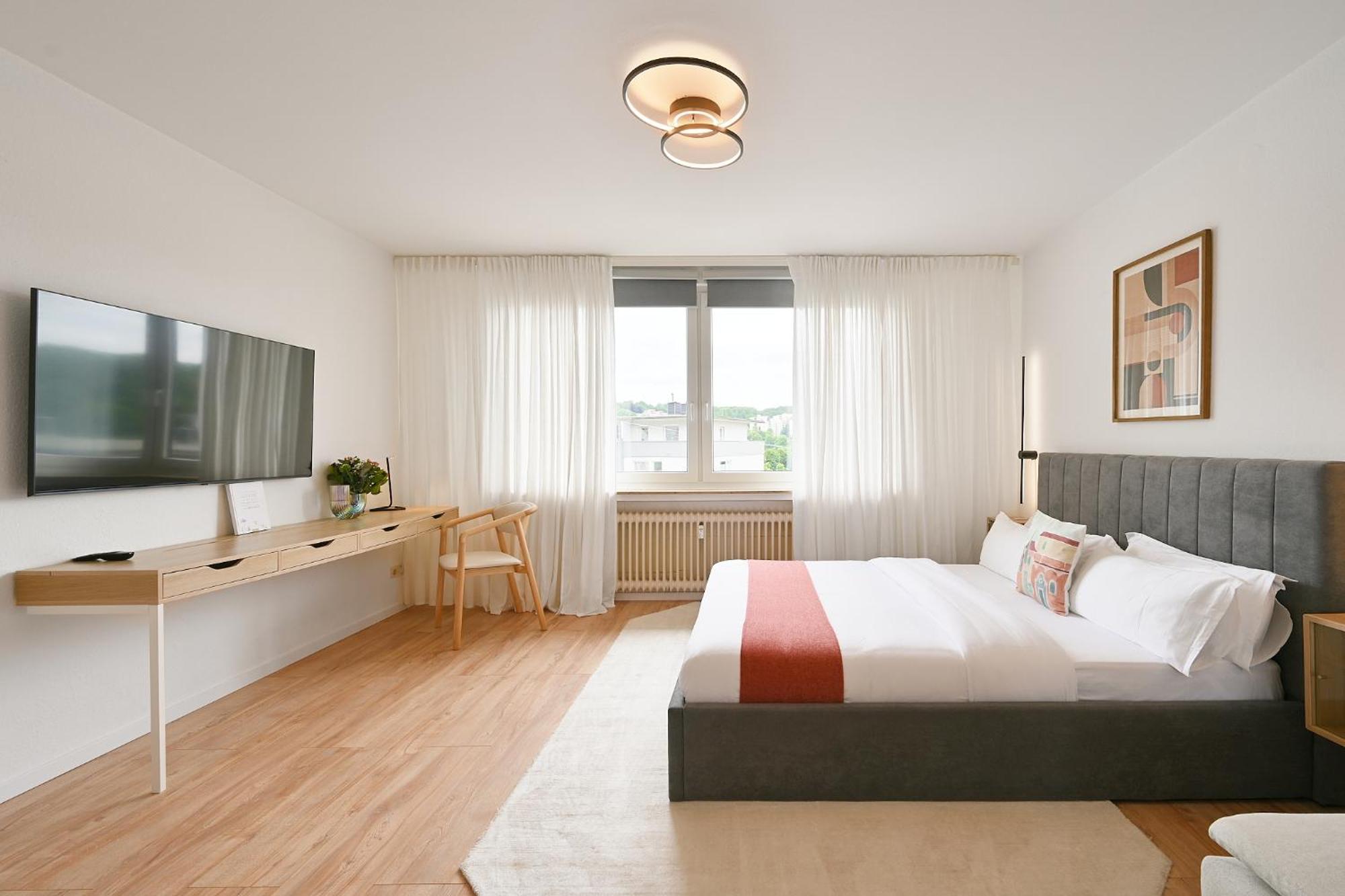 Beautiful And Stylish 1-Bedroom With Kitchen And King Size Bed Wuppertal Eksteriør billede